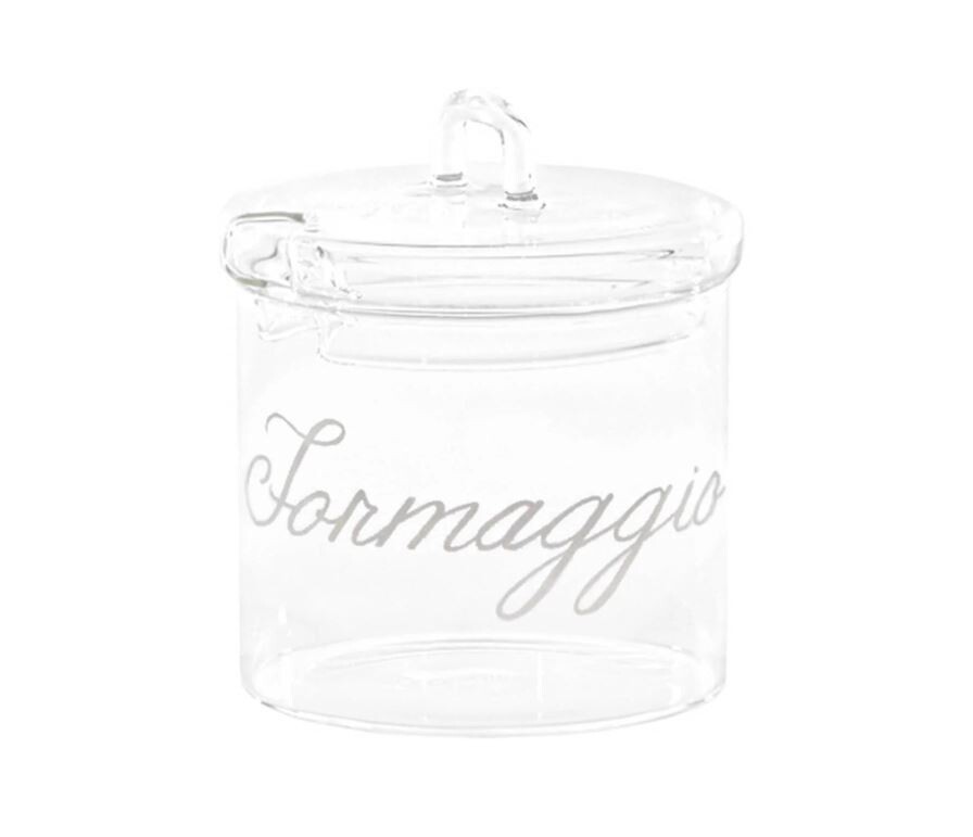 Formaggera in vetro borosilicato d.9 Formaggio Simple Day