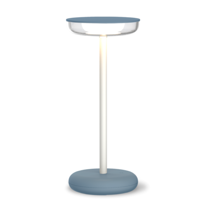 Lampada da tavolo ricaricabile USB col.azzurro Wd Lifestyle