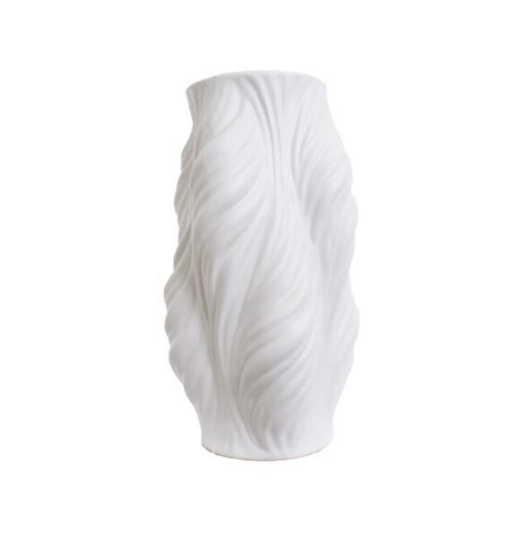 Vaso Brezza h.35x20x18 col.bianco Edg Enzo De Gasperi