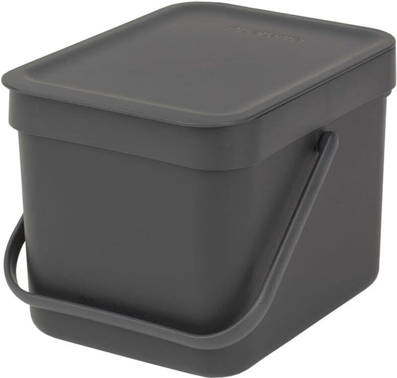 Pattumiera Sort&Go 6 litri col.nero Brabantia