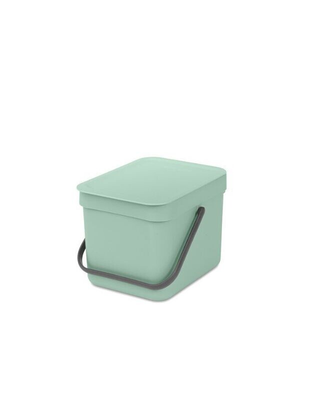 Pattumiera Sort&Go 6 litri col.verde giada Brabantia