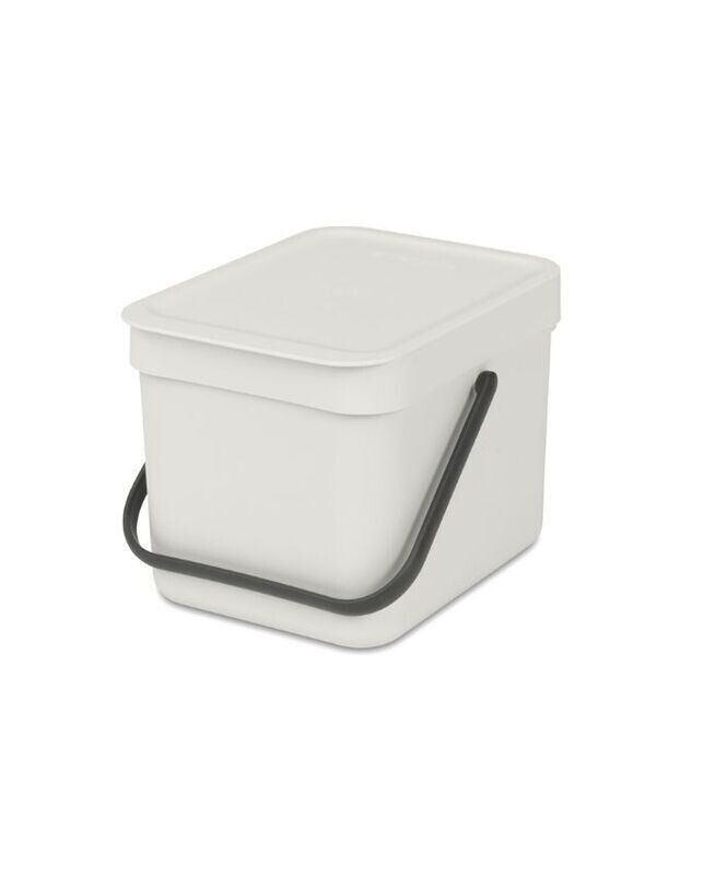 Pattumiera Sort&Go 6 litri col.bianco Brabantia