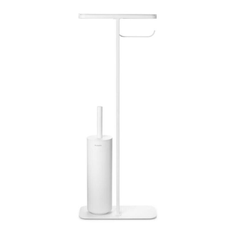 Piantana da bagno in acciaio col.bianco Mindset Brabantia
