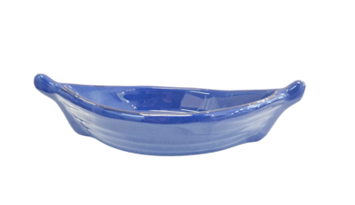 Barchetta in ceramica cm.23 col.blu Mare Nostrum Arcucci