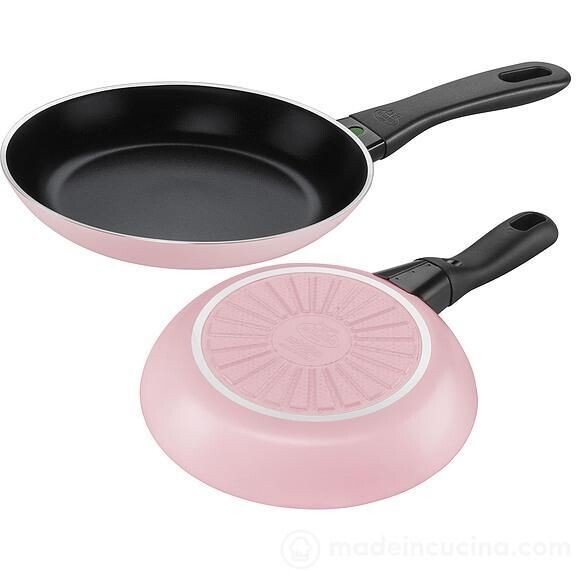 Padella in alluminio col.rosa Caprera Ballarini