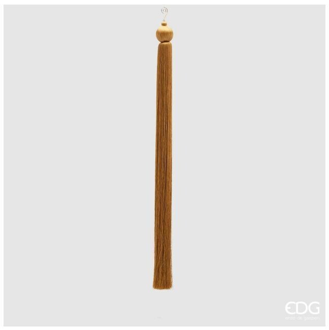 Decorazione nappa frangia lunga h.94 d.6 col.oro Edg Enzo De Gasperi