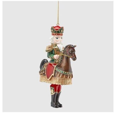 Decoro resina soldatino a cavallo h.16,5 Edg Enzo De Gasperi