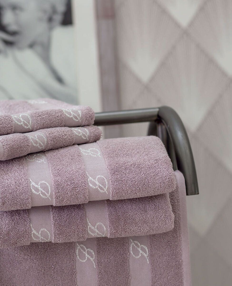 Set 2 asciugamani in spugna Dolce Ozio Blumarine Home Collection
