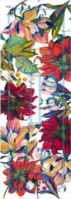 Runner in lino 50x150 Dahlia The Napking