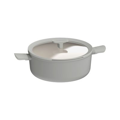 Pentola con coperchio antiaderente 28 x 11 Balance Moonmist