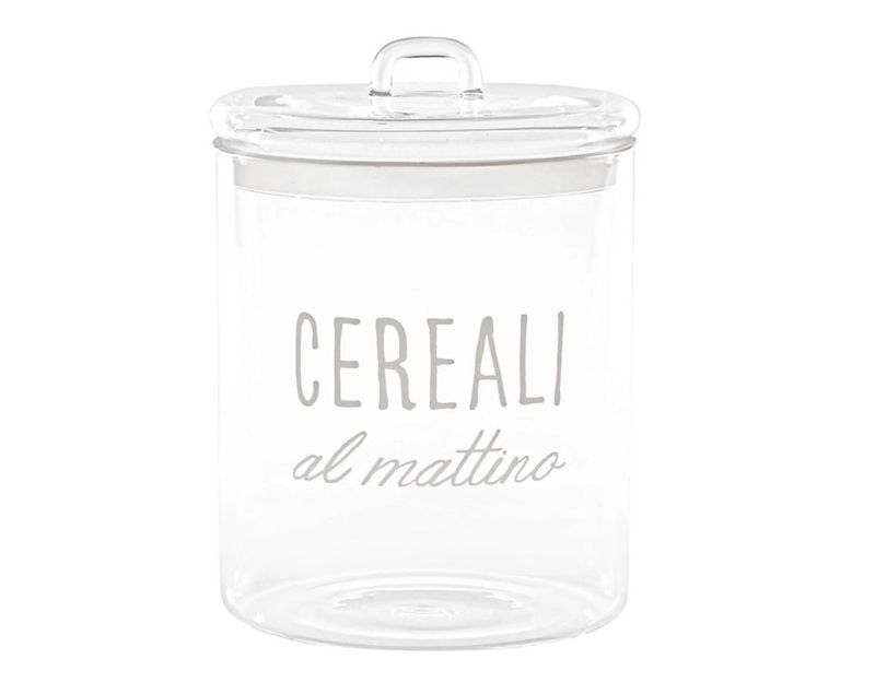 Barattolo in vetro borosilicato Cereali al Mattino Simple Day