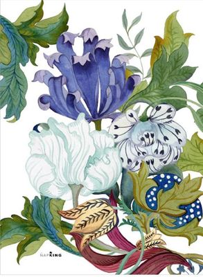 Canovaccio in lino premium 55x75 Morris The Napking