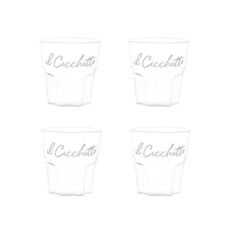 Set 4 bicchierini Il Cicchetto cl.13 Simple Day