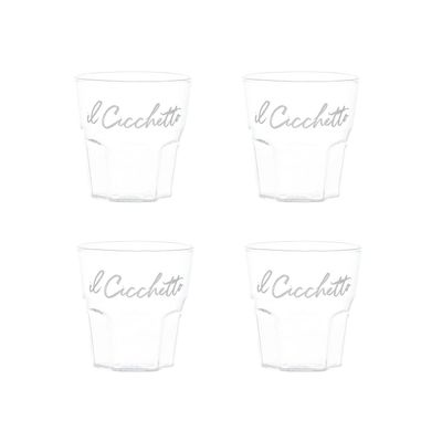 Set 4 bicchierini Il Cicchetto cl.13 Simple Day