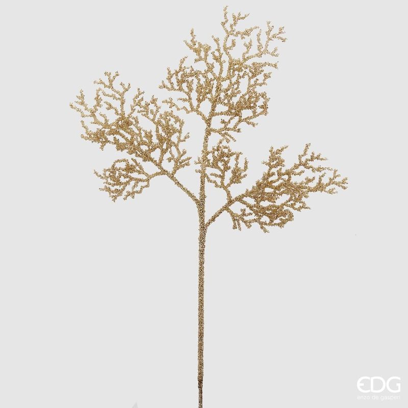 Ramo corallo glitter champagne h.71 cm Edg Enzo De Gasperi Ramo corallo glitter champagne h.71 cm Edg Enzo De Gasperi