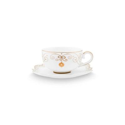Tazzina caffè con piattino 125ml in porcellana Royal Winter Pip Studio