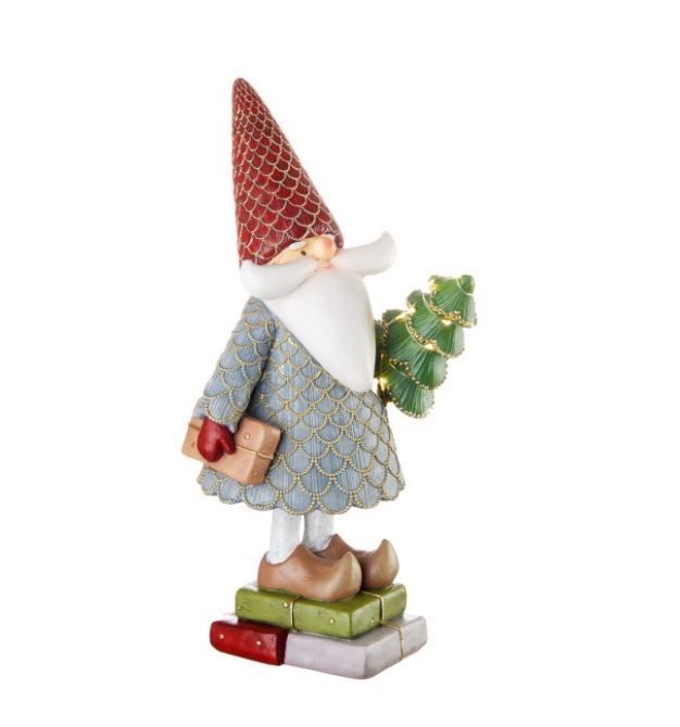 Babbo Natale grande con albero h.35 Allegro Girotondo L'Oca Nera