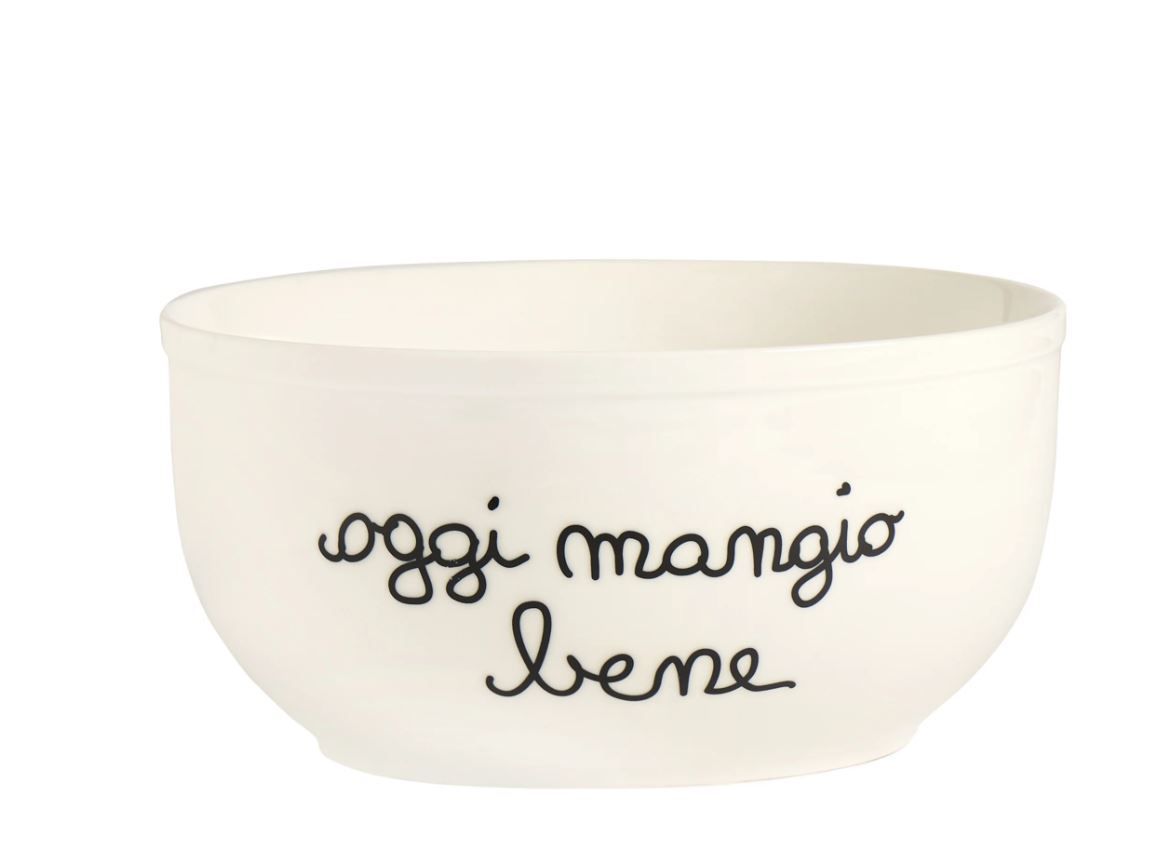 Insalatiera in gres Oggi Mangio Bene d.25 Simple Day