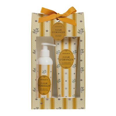 Scatola latte corpo e gel doccia Fleur d'Oranger  Mathilde M.