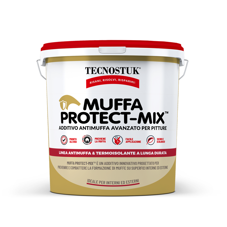 Additivo antimuffa per idropitture Muffa Protect-Mix Tecnostuk kg.1