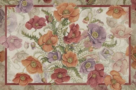 Tappeto Poppy Tip Tapp 52x80 Tessitura Toscana Telerie