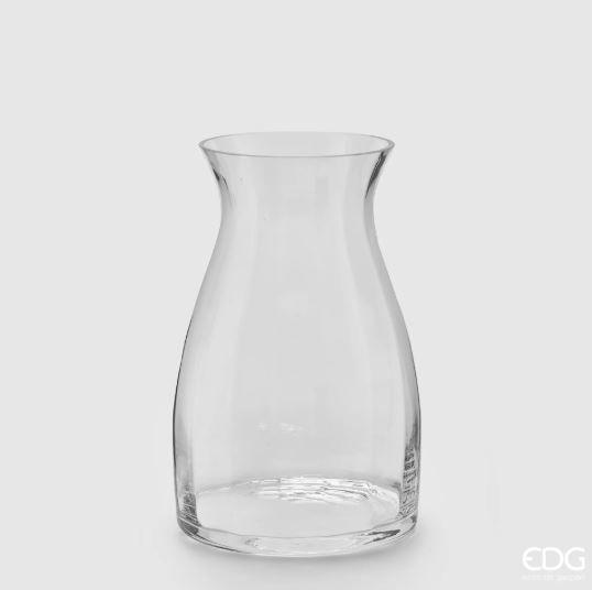 Vaso in vetro Nida Optic anfora h.38 d.22 Edg Enzo De Gasperi