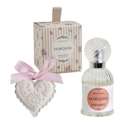 Scatolina con gesso e profumo 100ml Les Intemporelles Marquise Mathilde M.