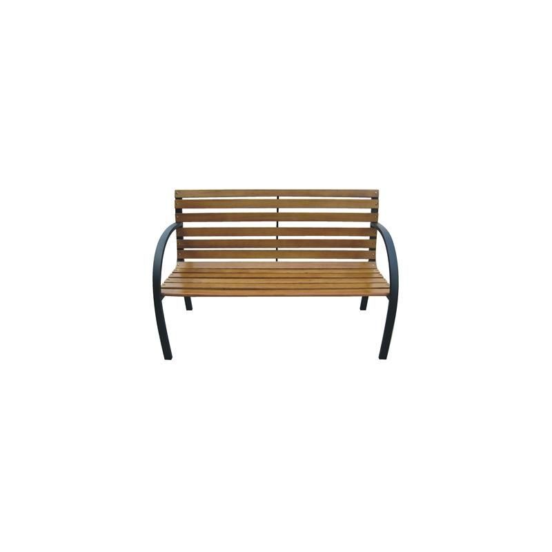 Panchina in legno e ghisa 122x60x80 mod.Oracle 83668 Papillon