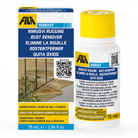 Smacchiatore rimuovi ruggine 75ml Fila NoRust