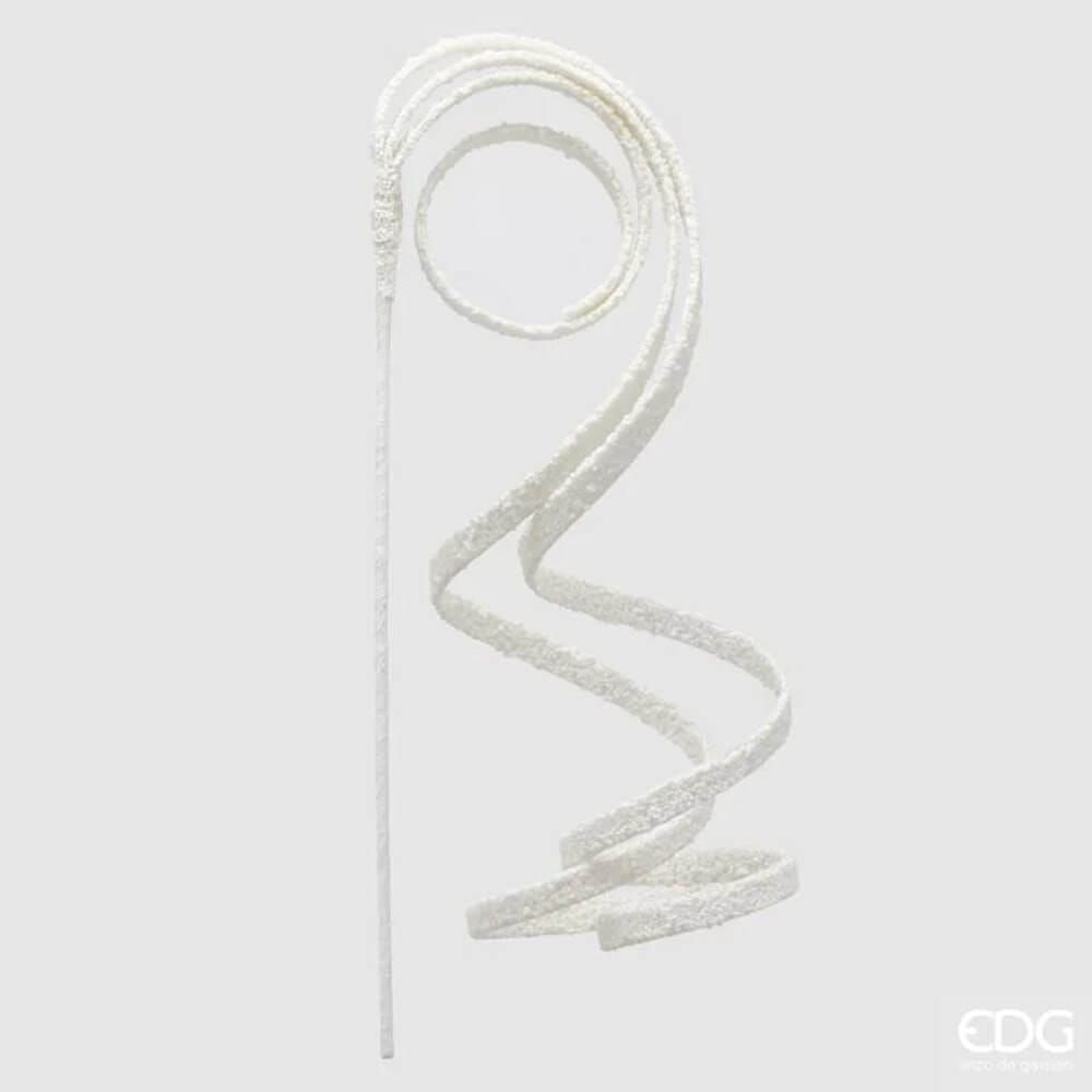 Decoro filante x3 glitter col.bianco Edg Enzo De Gasperi