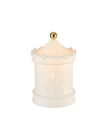 Lampada in porcellana Giostra Accendiamo la Magia L'Oca Nera Lampada in porcellana Giostra Accendiamo la Magia L'Oca Nera