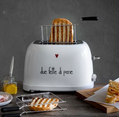 Tostapane elettrico Due fette di pane col.bianco Simple Day Tostapane elettrico Due fette di pane col.bianco Simple Day