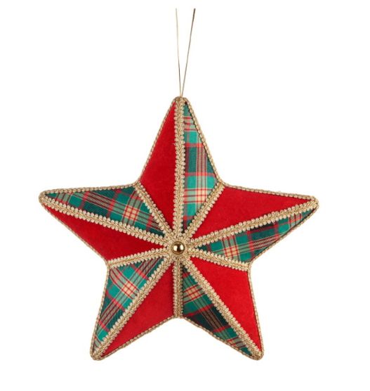 Stella grande da appendere Scottish Memories L'Oca Nera