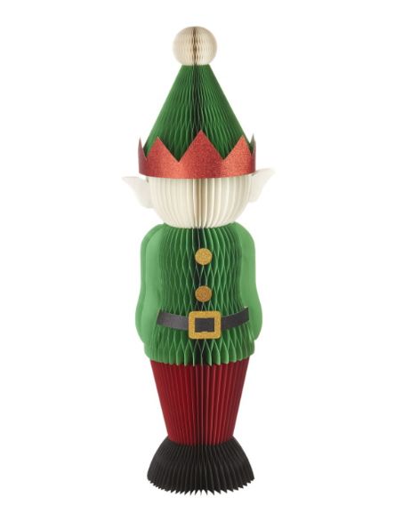 Elfo di carta d.34 h.100 Amici di Natale L'Oca Nera