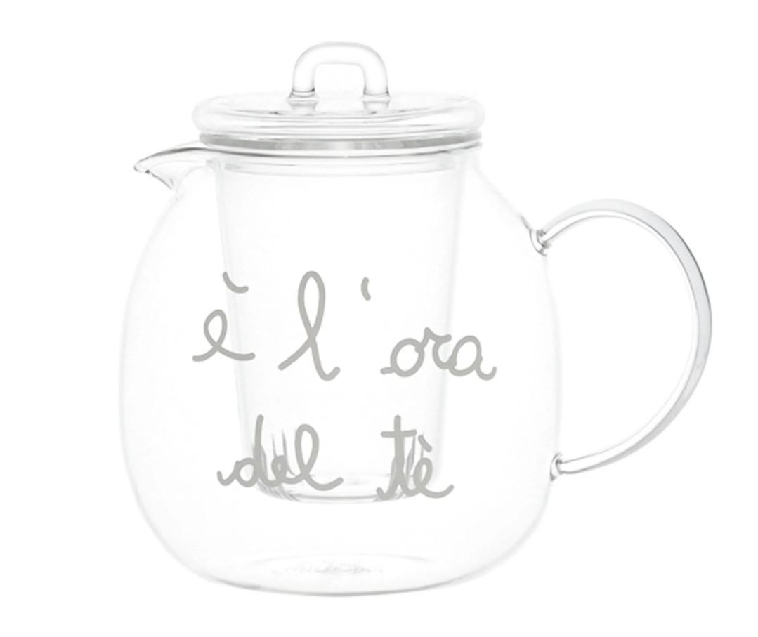Teiera in vetro 1000ml L'Ora del tè Simple Day Teiera in vetro 1000ml L'Ora del tè Simple Day
