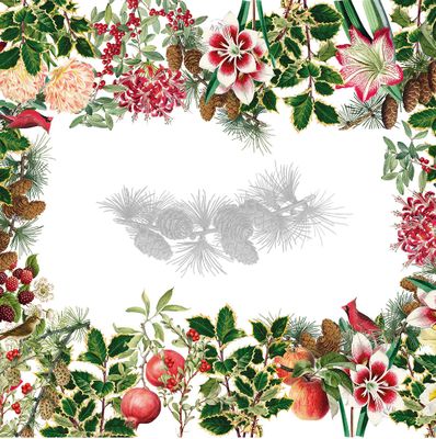 Tovaglia in lino 220x220 Natalia The Napking