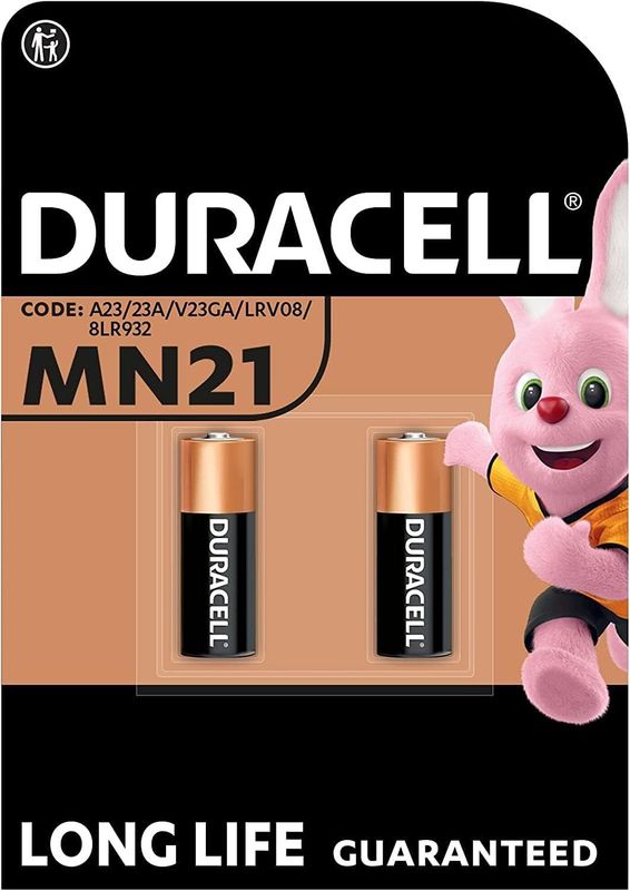 Set 4 confezioni da 2 pile MN21/23 Duracell