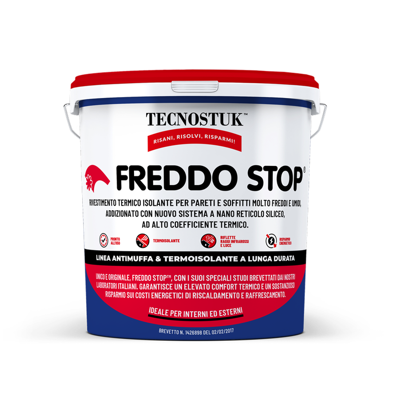 Rivestimento termico isolante Freddo Stop Tecnostuk