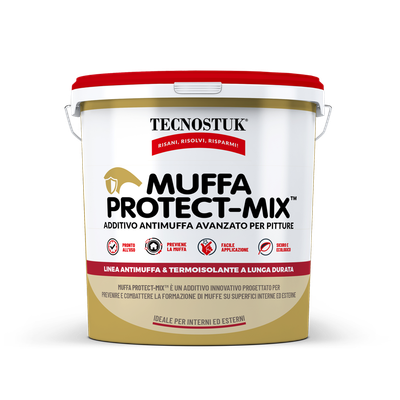 Additivo antimuffa per idropitture Muffa Protect-Mix Tecnostuk kg.1