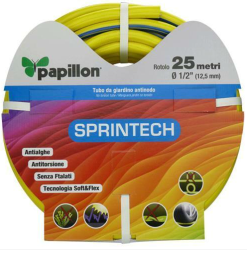 Tubo da giardino Sprintech 5/8" lungh.25 mt Papillon