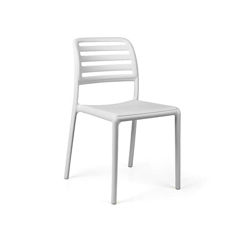 Set 6 sedie Costa Bistrot col.bianco Nardi Outdoor
