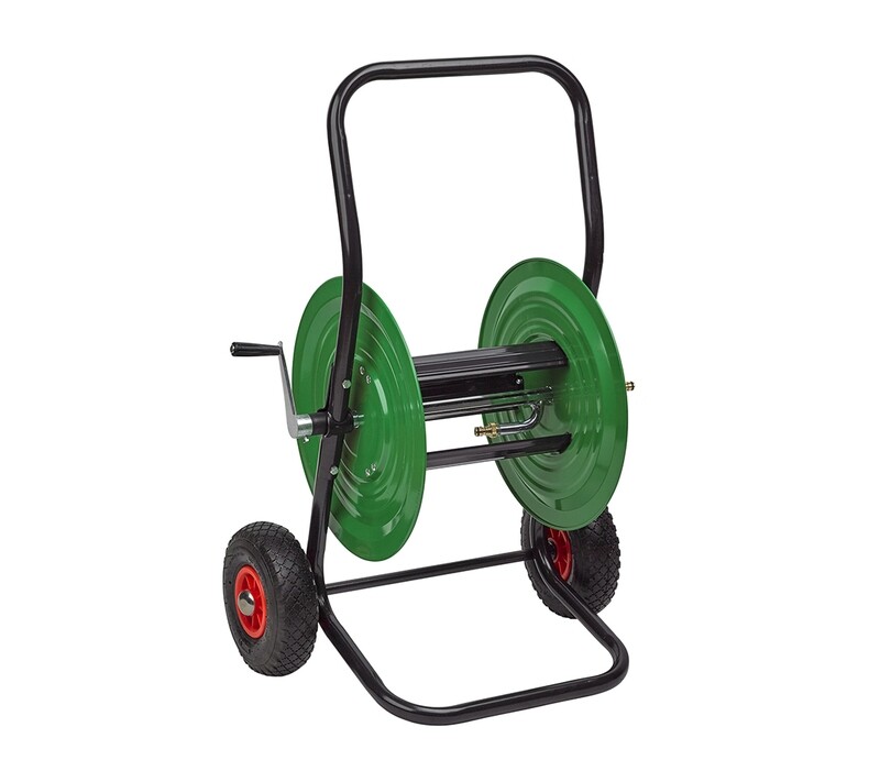 AVVOLGITUBO CARRELLATO PER TUBO 80MT DA 3/4" PAPILLON