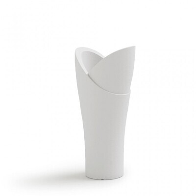 Vaso cache-pot Assia col.bianco Lyxo