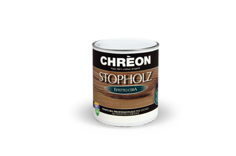 Impregnante effetto cera col.incolore Stopholz Chreon