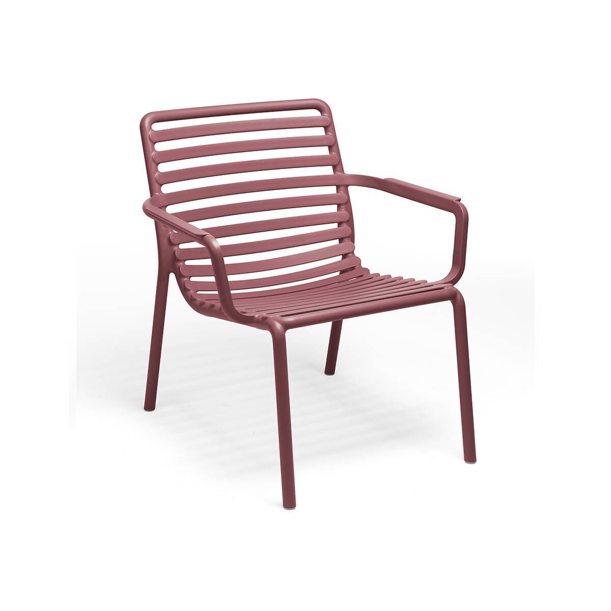 Set 2 poltroncine in resina fiberglass col.marsala Doga Relax Nardi Outdoor