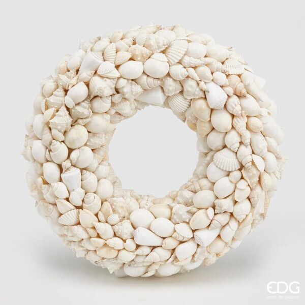 Corona mix conchiglie diam.30 Edg Enzo De Gasperi Corona mix conchiglie diam.30 Edg Enzo De Gasperi