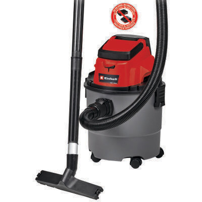 Aspiratutto solidi e liquidi a batteria TC-VC 18/15 Li-Solo Einhell
