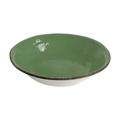 Insalatiera in ceramica d.26 Preta bosco Arcucci