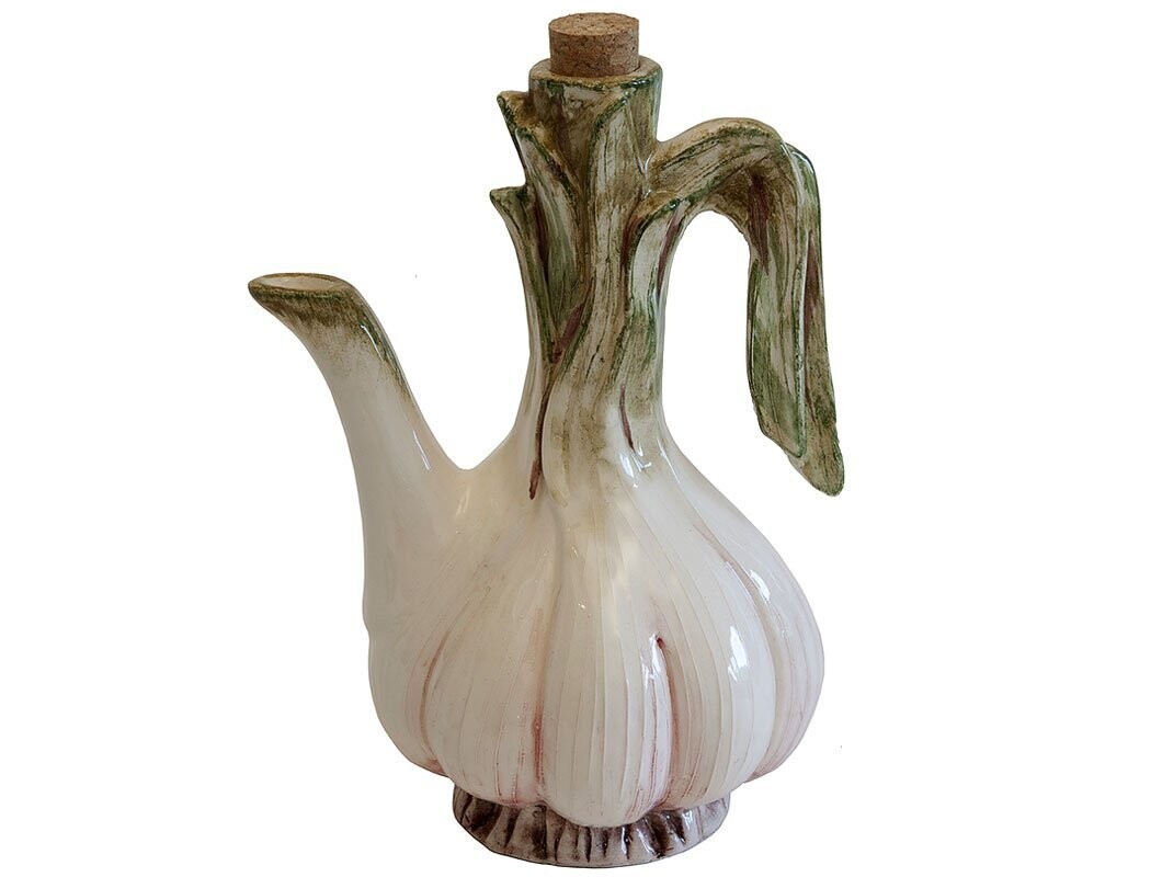 Ampollina alta aglio in ceramica Clorofilla Virginia Casa