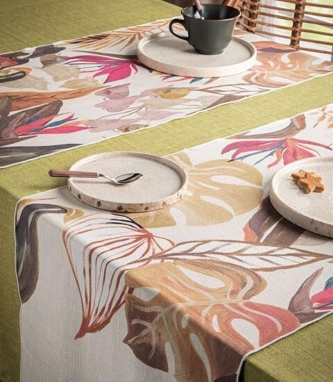 Runner in poliestere antimacchia 50x155 Acapulco L'Oca Nera Runner in poliestere antimacchia 50x155 Acapulco L'Oca Nera